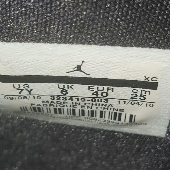 Men's Nike Air Jordan 6 Rings Two 3 Shoes - Picture 10 of 10
